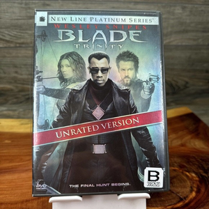 Blade Trinity DVD Unrated 2‎ Disc Wesley Snipes New Sealed